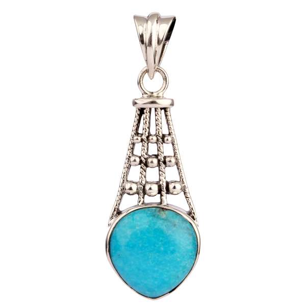 Turquoise Silver Pendant