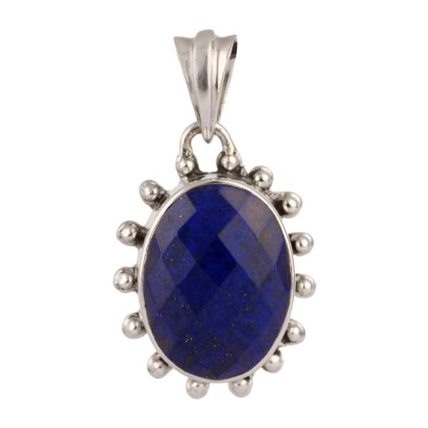 Lapis Lazuli Silver Pendant