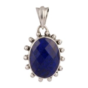 925 Silver Lapis Lazuli Pendant