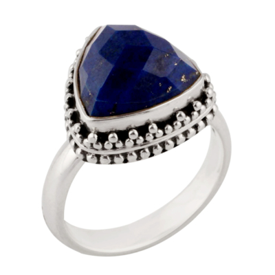 Lapis Lazuli Silver Ring