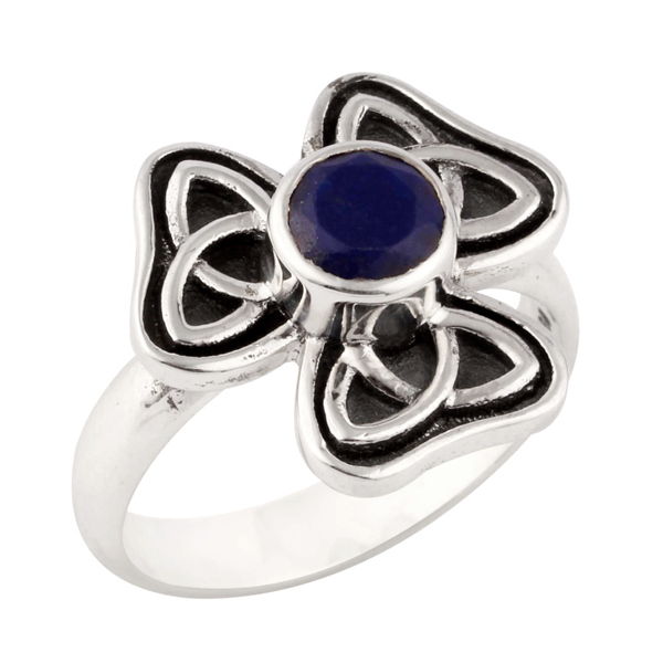 Lapis Lazuli Silver Ring