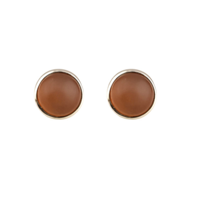 Moonstone Stud Earring