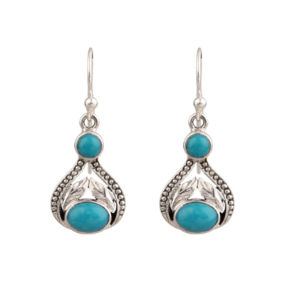 Turquoise 925 Silver Earring