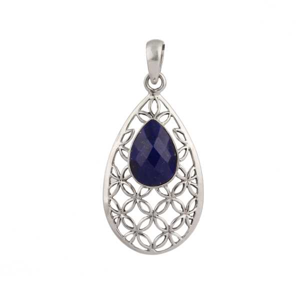 Lapis Lazuli Silver Pendant