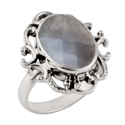 Moonstone 925 Silver Ring